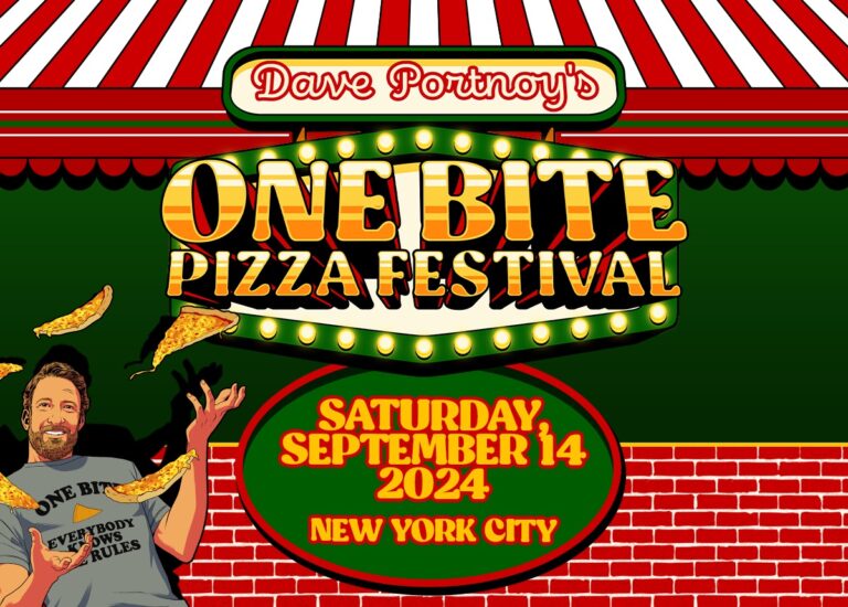 Dave Portnoy's One Bite Pizza Festival Saturday Sept 14, 2024 New